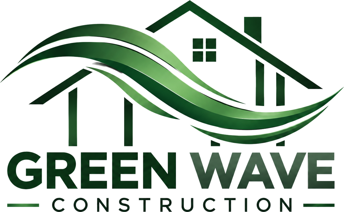 Green Wave Construction logo